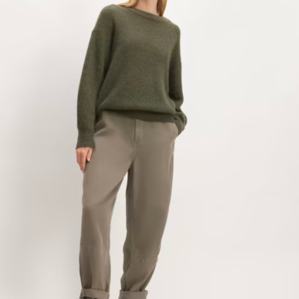 Everlane Alpaca Cocoon Crew